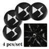4Pcs 56mm Car Emblem Auto Wheel Center Hub Caps Decal Accessories For DS SPIRIT DS4S DS5 5LS DS3 DS4 DS6 DS7 DS9 WILD RUBIS