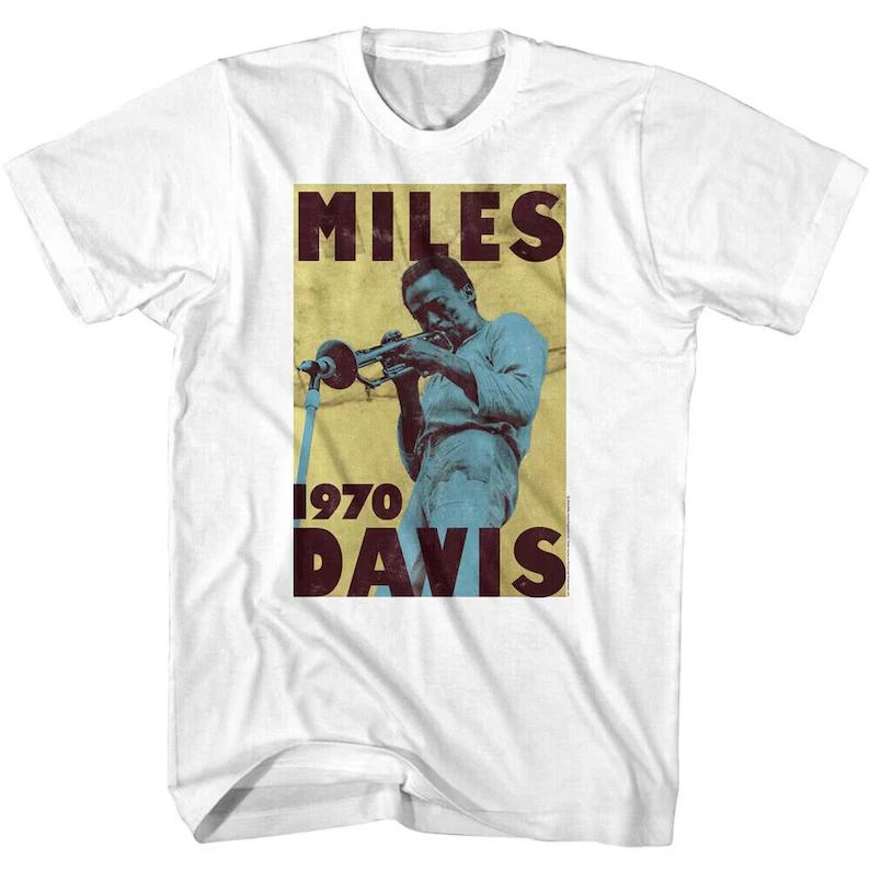 Miles Davis T shirt Live at Fillmore East Jazz Trumpet Legend Tee L