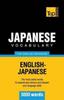 The Japanese Vocabulary for English Speakers - 3000 Words : 172 Book