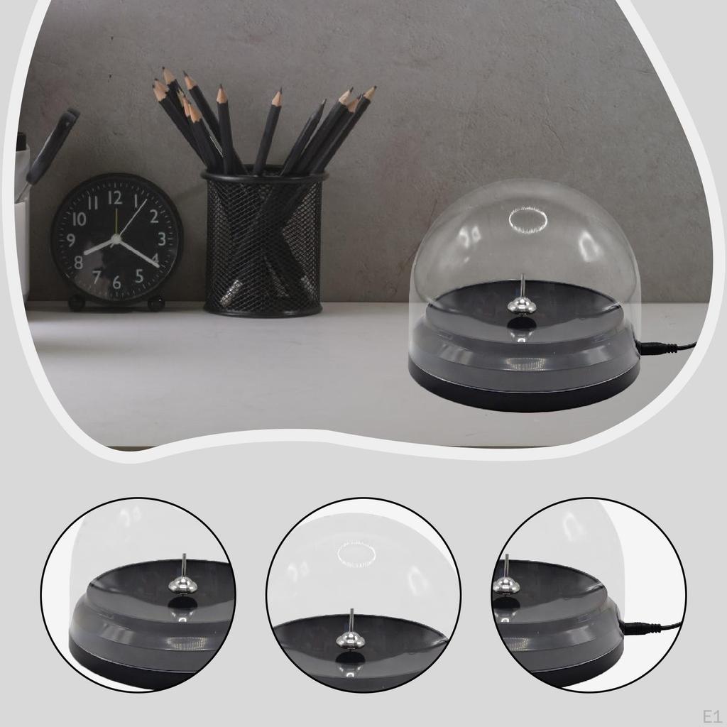 Motion Toy Rotating Gyro Decor Educational with Clear Cover Home Ornament for Shelf Living Room