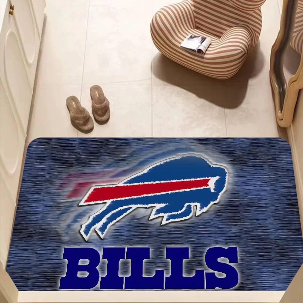 Tappetino da Bagno Cool B-Buffalo-B-BillS Antiscivolo Assorbe Acqua Striscia Lunga Cuscino Tappetino per Camera da Letto Zerbino di Benvenuto