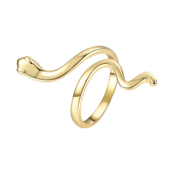 

Кольцо змея для женщин и мужчин, регулируемый дизайн, не вызывает аллергии, легко устанавливается, открытое кольцо