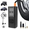 Bike Car Starting Device Jump Starters Digital Tire Inflator, with LED Light for Unexpected Low Tire Pressure Situations