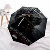 1pc Game of Thrones Automatic Folding Umbrella - Compact 8-Rib Design, Durable Plastic & Iron1179L