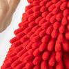 Red Hands Towel Home Super Absorbent Eco-Friendly Wipe Cloth Chenille Material