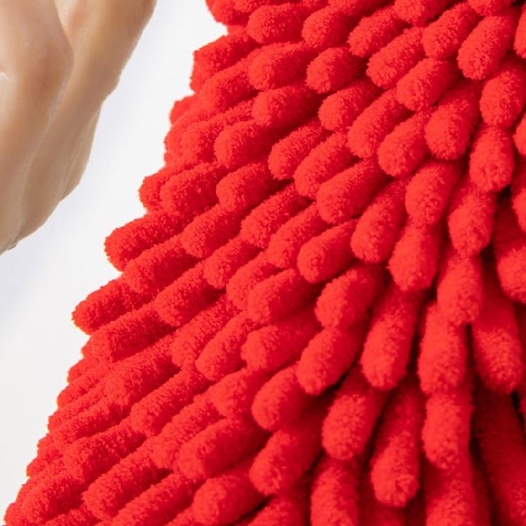 Red Hands Towel Home Super Absorbent Eco-Friendly Wipe Cloth Chenille Material