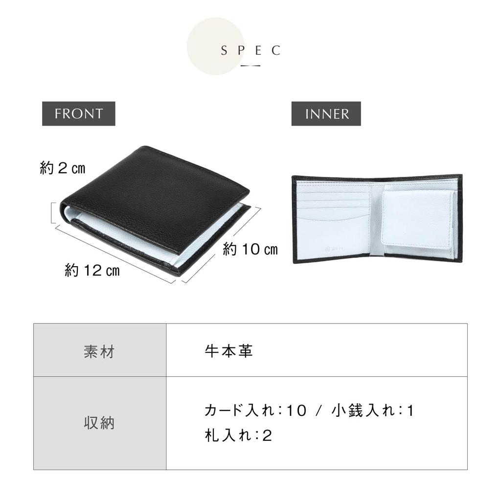 Und Bifold Genuine Skimming Grün x Gelb [Mura] Damen Herren Geldbörse, Bicolor, Leder, Prävention,