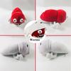 Siren Series Head Bridge Worm Plush Toys Reversible Stuffed Animal Dolls Gifts