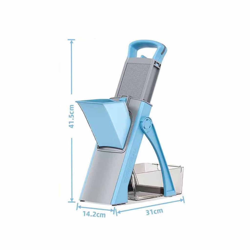 Multi-Functional , All-in-One Veg Cutter for Home Kitchen, Slicing Grating Shredding Tool, Easy Food Prep Gadget