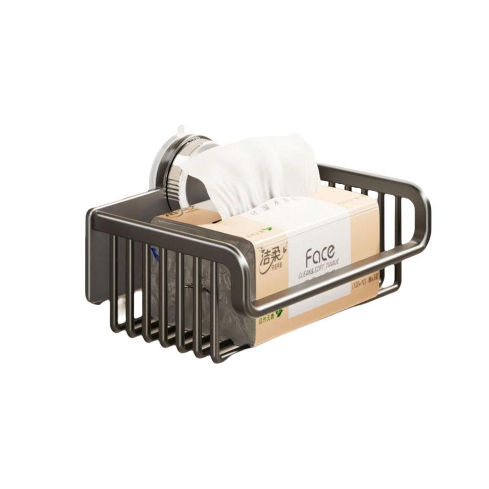 

Присоски Настенная Стойка для хранения Неперфорированный Диспенсер для рулона туалетной бумаги Подставка для бумажных полотенец Дом Grey Square