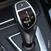 Couvercle de Panneau de Levier de Vitesse Bouton ABS pour BMW Série 1/2/3/4/5/7 (F01-F02 X1-X6 F30 F10) avec logo