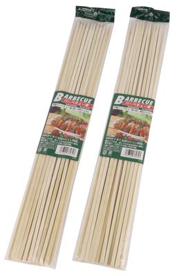 (Kapitän Hirsch) Grillspieß Bambus quadratisch 45cm [40 Stück] UZ-13214