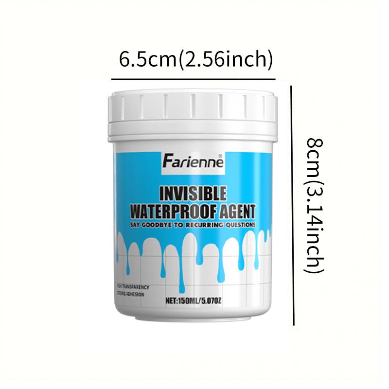 Invisible Waterproof Coating Sealant Agent Wall Leak Repair Material Invisible Glue For Roof Leakage Crack Seepage 150ML