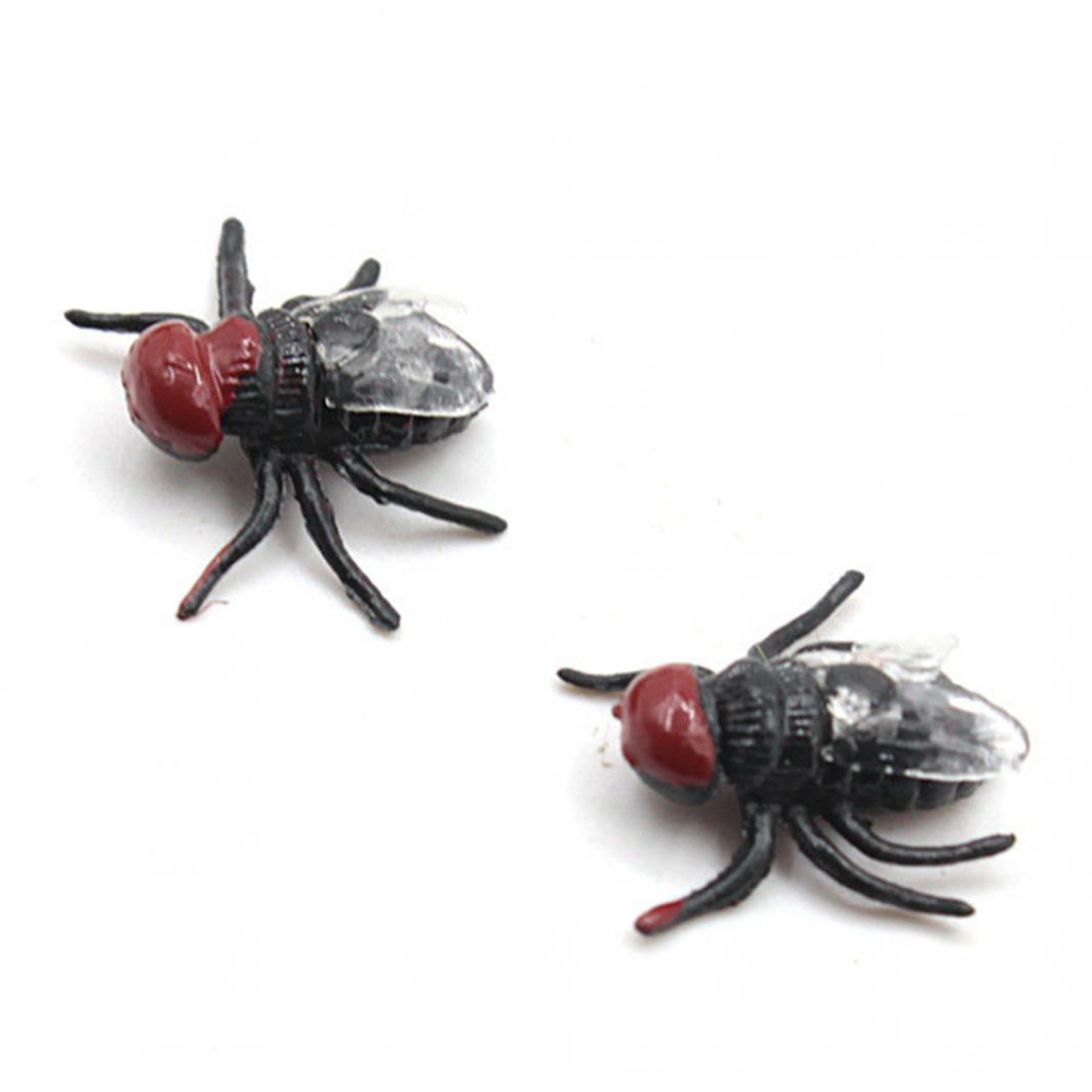 50штук реалистичных пластиковых мух для розыгрышей — фото 5