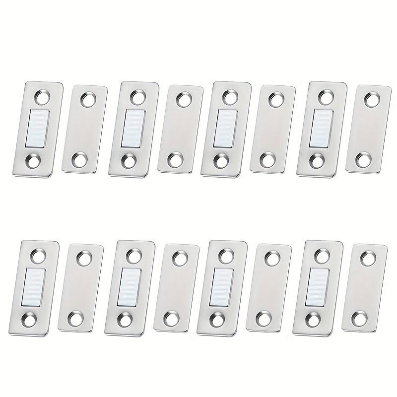

16PCS Ultra-Thin Magnetic Cabinet Catches – Self-Adhesive for Wardrobe, Kitchen & Drawer