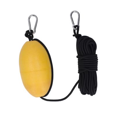 Kayak Drift Sock Anchor Fishing Boat Anchor Float Yellow Marine Kayak Drift Anchorwith Reinforced Webbing