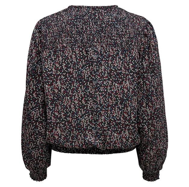 Only Tiana Smock Long Sleeve Blouse