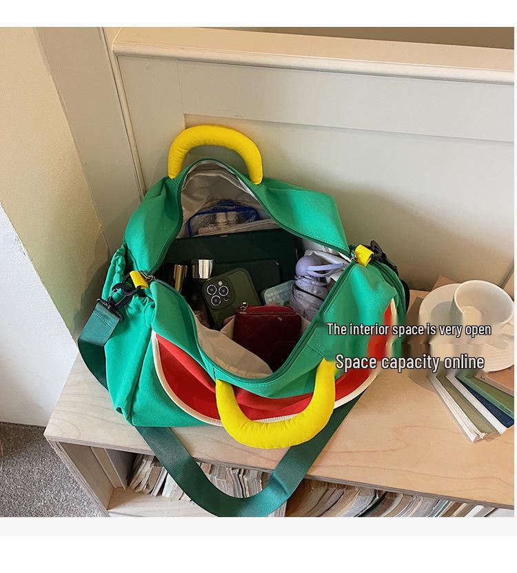 Summer Tote Crossbody Bag: Large Capacity, Wet/Dry Separation, Commuter Fitness Bag