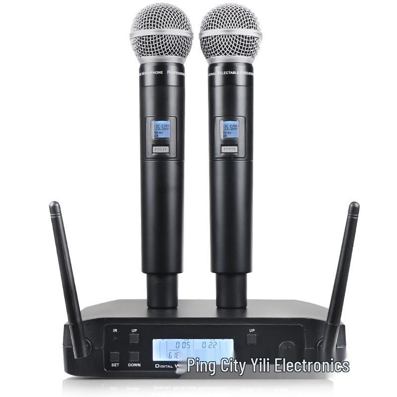 AMI UHF GLXD4 Dual FM Wireless Microphone System
