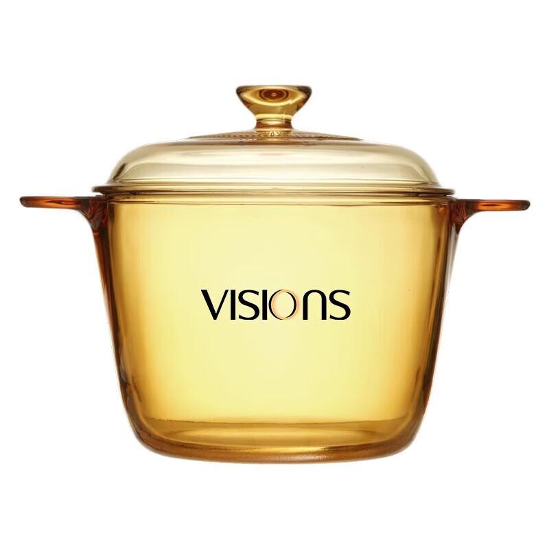 Прозрачная глубокая кастрюля Corning VISIONS серии Cristal