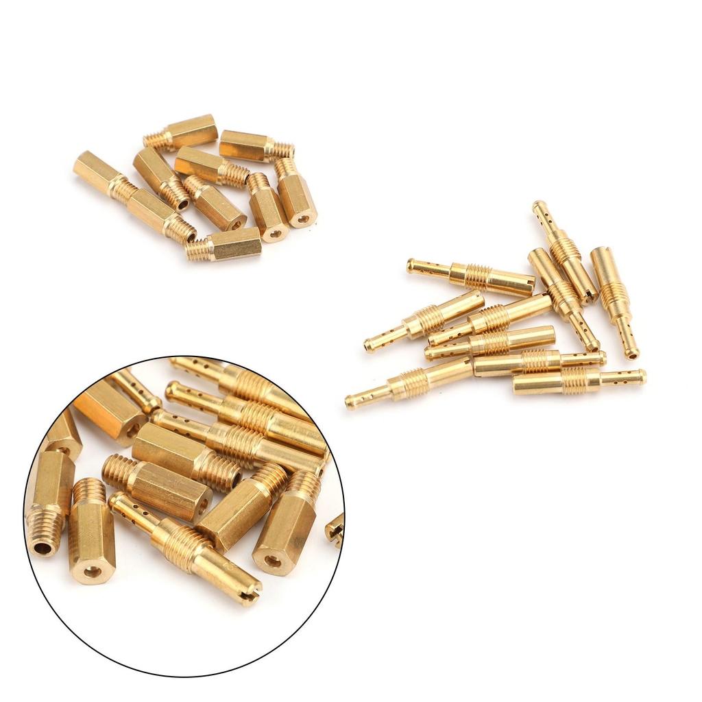 20Pcs Set Carburetor Main Jet kit & Slow Pilot Jet Tool For PWK Keihin OKO CVK