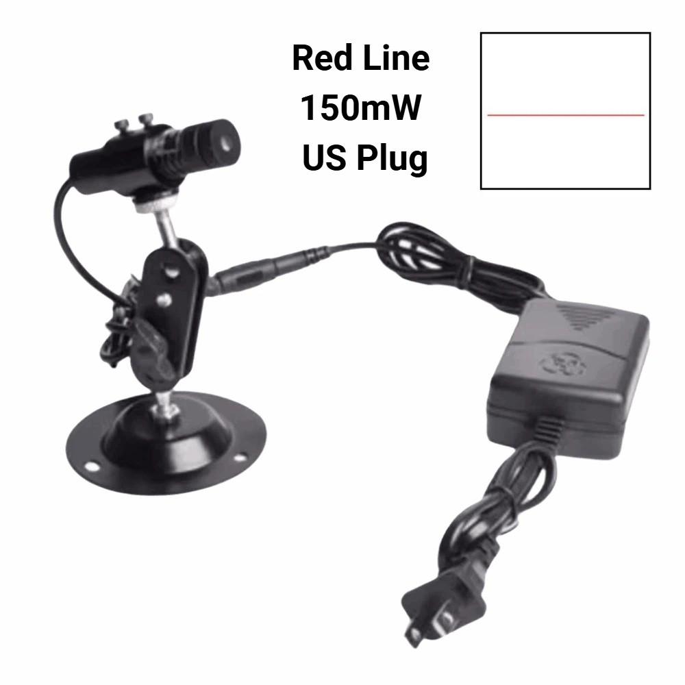 EU/US Plug Sewing Laser Guide Red Laser Quilting Infrared Laser Lamp Cutting Bed