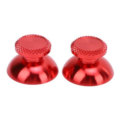 2Pcs Metal Analog Grips Stick Thumbsticks Controller Aluminum Alloy Metallic Joystick Handheld Game