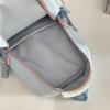 School bag Korean version big couple casual back high value teenager multi-compartment