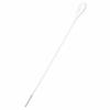 Mameita Straw Brush, White, Approx. 24.7 X 1.5 X 0.6 Cm, Long Straw, Ultra-Fine Nylon, Flexible, Made In Japan, KB-821
