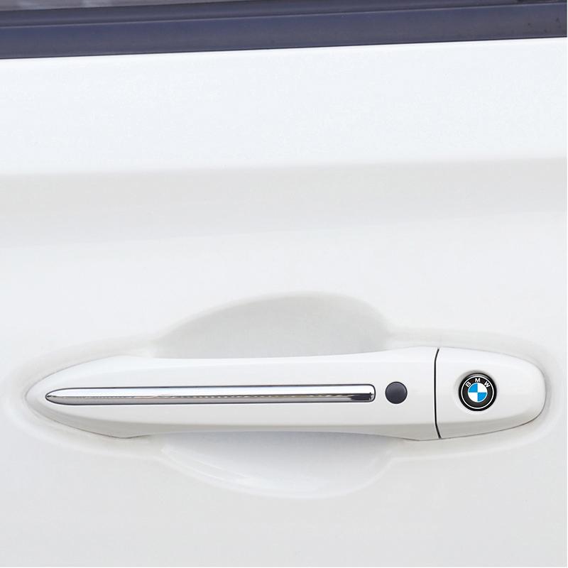 NDQB9 For BMW M Performance E46 E49 F30 F80 E36 E46 E93 E92 F34 F31 Z4 X7 F30 New 4PCS Car Door Key Hole Lock Anti-Dustproof Stickers
