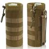 Verstelbare Tactische Waterfles Pouch, MOLLE Compatibele Outdoor Waterfles Houder Multifunctionele Rugzak Drager voor Wandelen