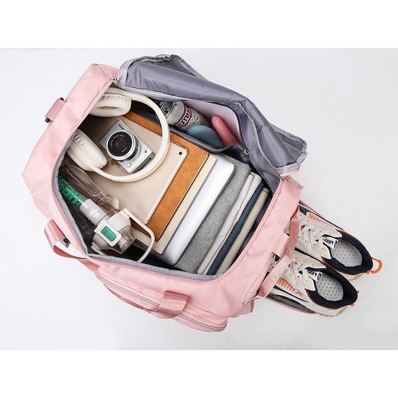 Large Capacity Women's Multifunctional Travel Bag - Sports Gym, Handbag & Backpack for Short Trips