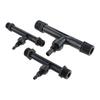 1PC Plastic Irrigation Fertilizer Injector Tube 1/2 3/4 1inch Thread for Agricultural Fertilizer Irrigation Swimming Pool Black