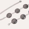 New Ethnic Style Turquoise Retro Oil Dropping Accessories Waist Chain Bohemian Western Style Women's Waist Chain