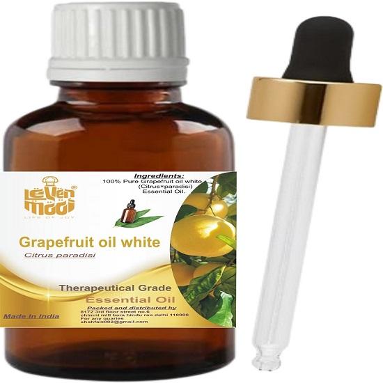 Levenmooi Grape Fruit Oil White(Citrus × paradisi) Pure & Natural Therapeutic Grade Essential Oil Glass