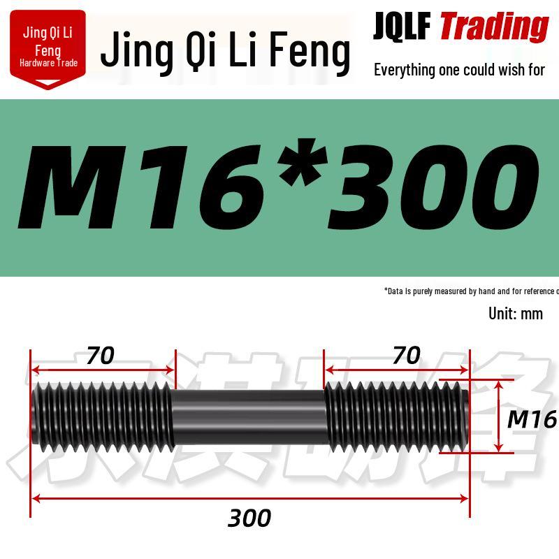High-Strength Double-Ended Stud Bolt M12-M18 | Grade 8.8 Mold & Press Screw Rod