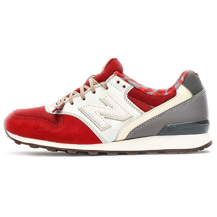 New Balance NB 996 Retro Sports Fabric Leather Synthetic Leather Cushioning Non-Slip Wear-Resistant Low-Top Marathon Running Shoes WR996GL