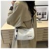 New Casual Crossbody Bag Portable Wide Shoulder Strap Design Shoulder Bag Large Capacity Bucket Bag