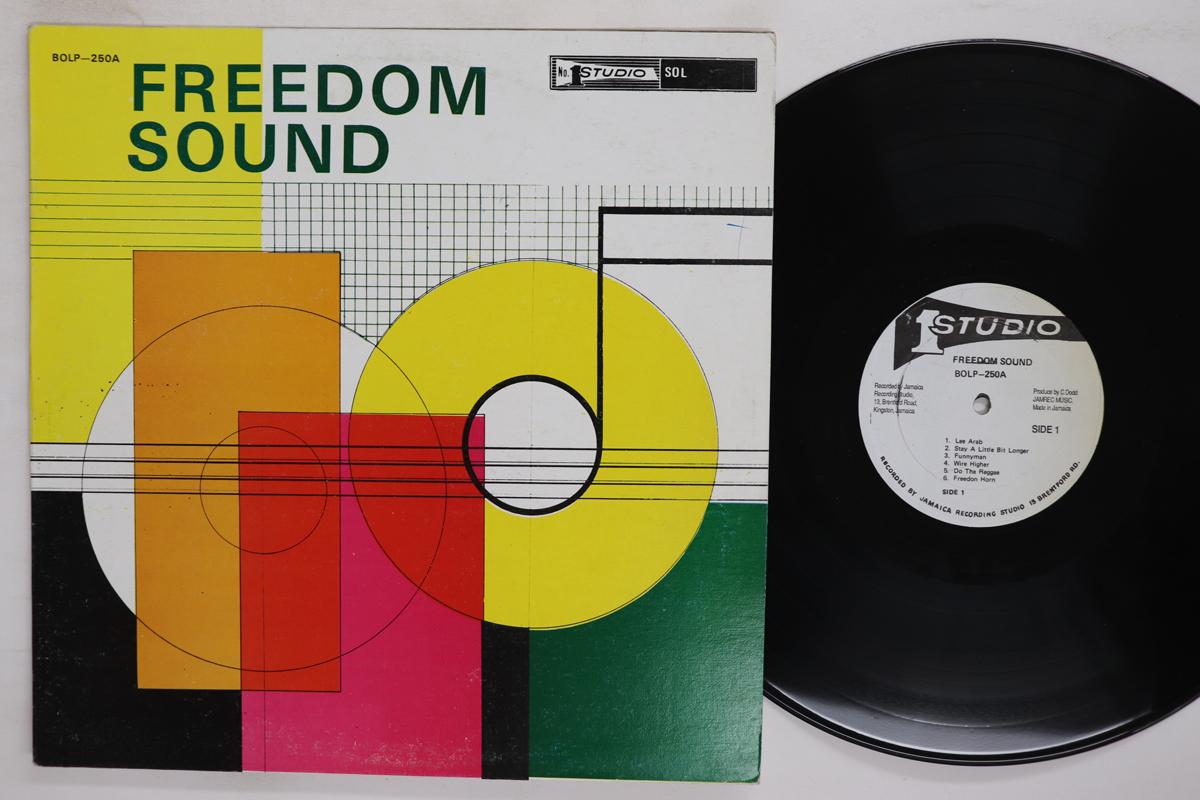 LP Record VARIOUS  Freedom Sound BOLP250A Studio One US Reggae Ska  Dub Used