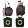 Speaker Carrying Case Portable Speaker Tote with Shoulder Strap Travel Bag for JBL Partybox Encore2 Extra Pockets for Microphone Charger Cable