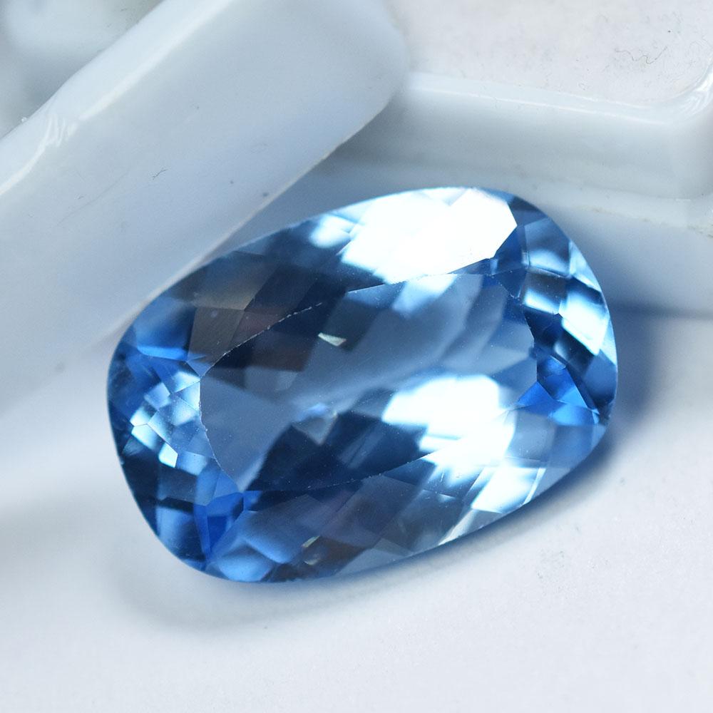 Natural Blue Sapphire Loose Gemstone 22 Ct Cushion Cut Gift for Her September Birthday Birthstone