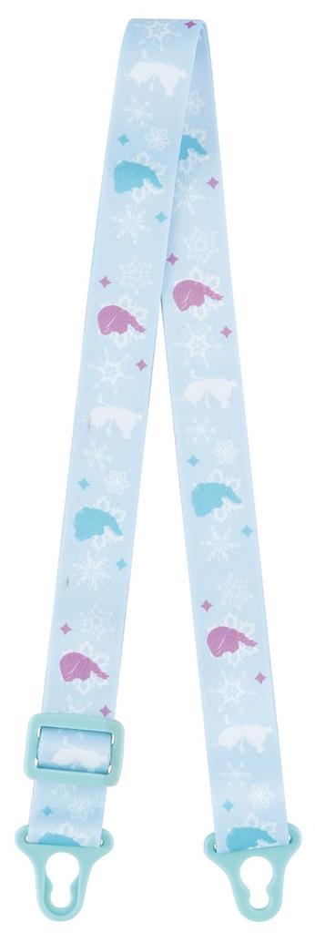 Skater Water Bottle with Disney Frozen PDSH6DX Children's Straw, 530ml, One-Push Operation, 25, Girls'