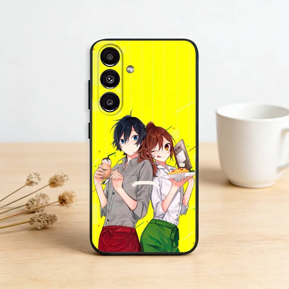 A-Anime H-Horimiya Phone Case For Samsung Galaxy A91,80,73,72 ,71,53,52,32 ,31,22,21s,20,Soft Black Case
