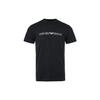 Logo Print Casual Short Sleeve T-Shirt Men Tops Dark-Blue 8N1TN5-1JPZZ-0974