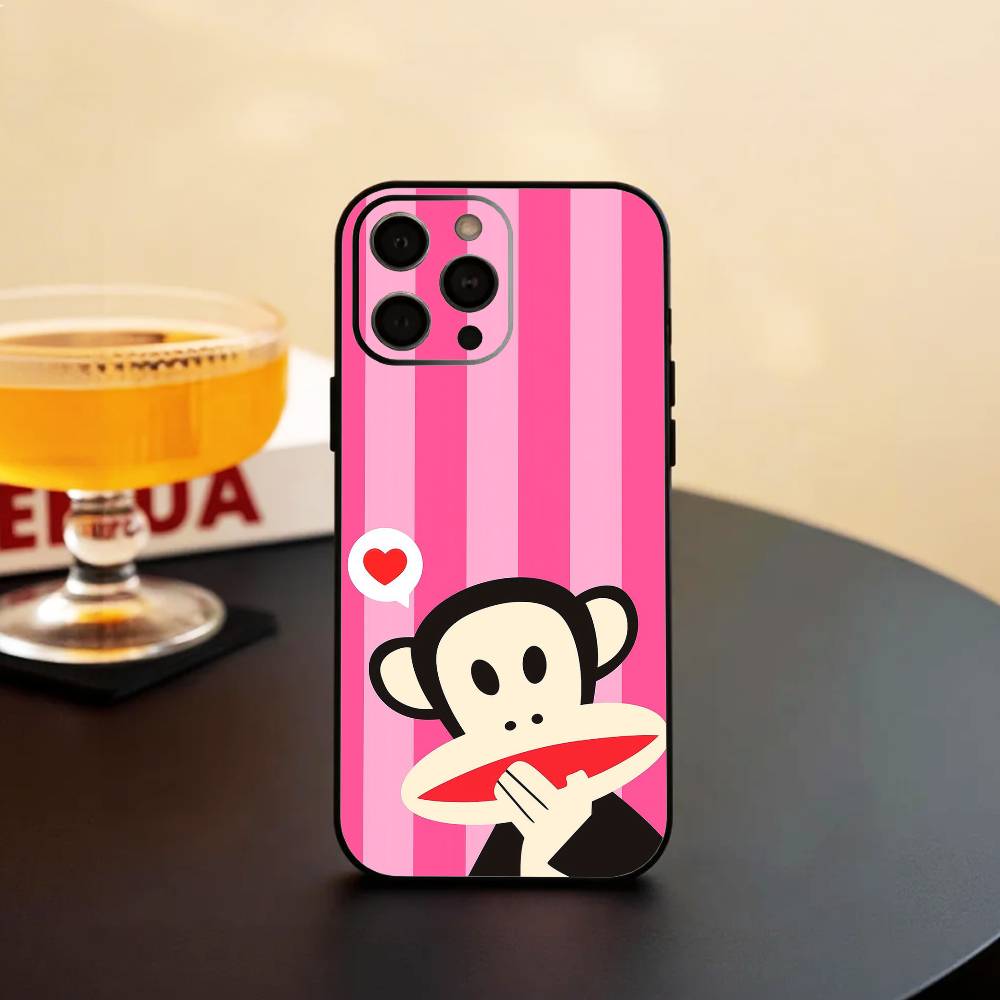 C-Cool P-Paul F-Frank Phone Case Silicone Soft For IPhone 17 16 15 14 13 12 11 X XR Plus Pro Max Plus