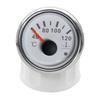 HD 52mm Water Temp Meter With Alarm Funtions 40-120℃ Water Temp Meter Indicator + Coolant Temperature Sensors Adapter 12V/24V