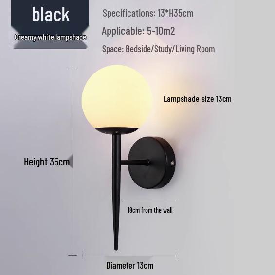 Modern LED Wall Lamp for Bedroom and Living Room