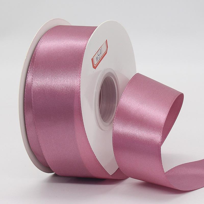 Premium 25mm Polyester Satin Ribbon Colorful Gift Ribbon 100Yards/roll for Anniversary Gift Wrapping Decoration