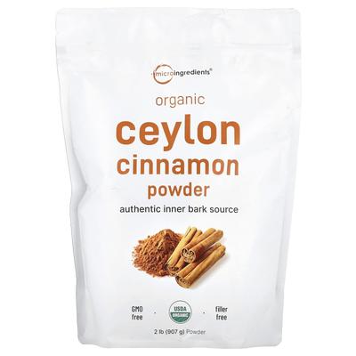 Micro Ingredients Bio-Ceylon-Zimtpulver, 2 Pfund (907 g)