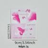 Artistic Butterfly Sticky Notes - Cartoon Message Cards for Journal Decor & Student Gifts
